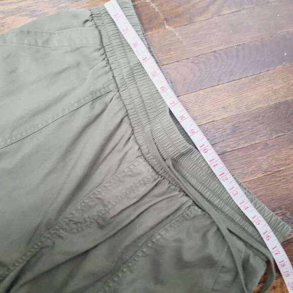 Army Green Cargo Pant Jogger Ankle Length A New Day XL - Picture 8 of 11